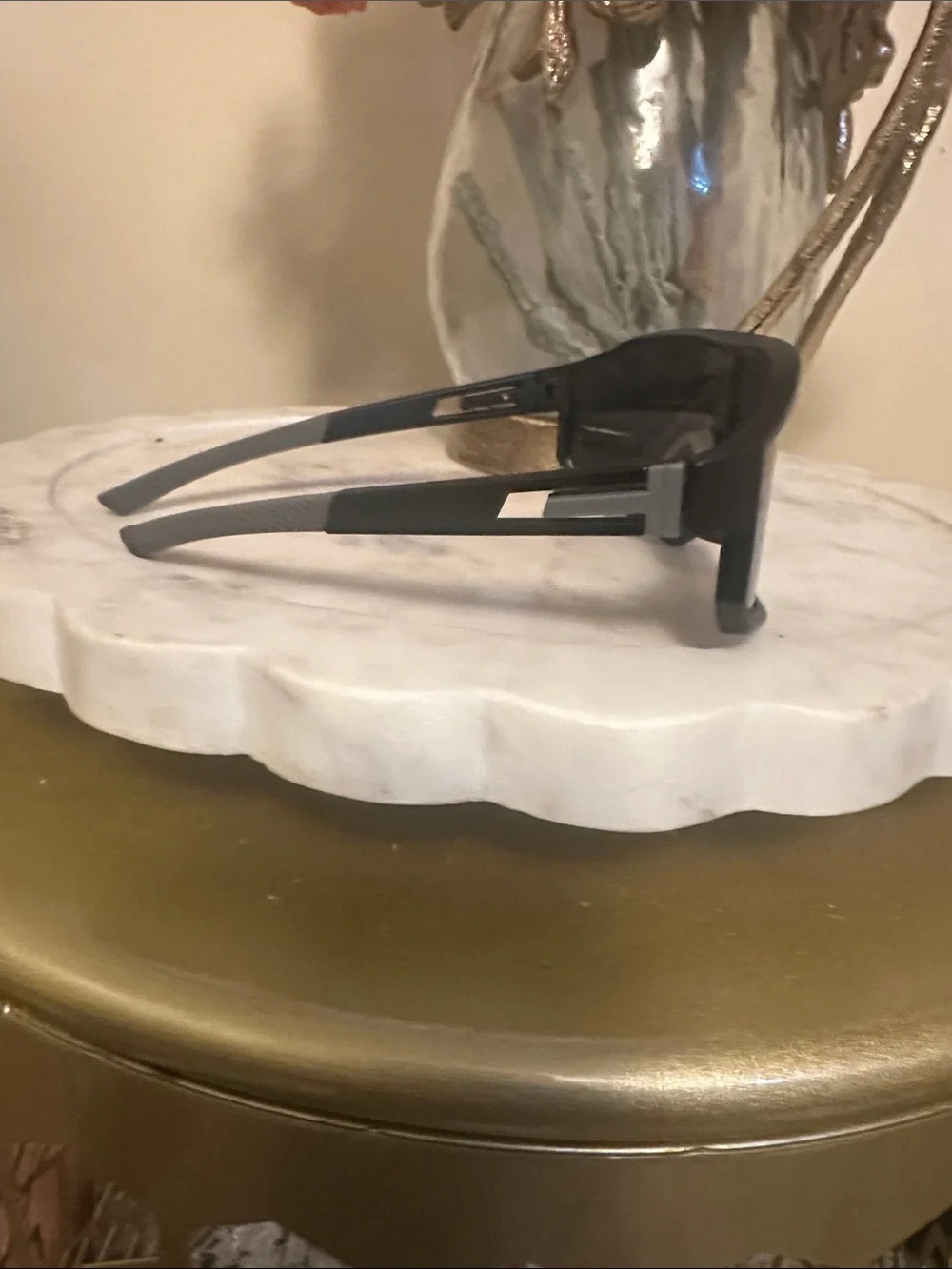 Sport Shield Sunglasses in Black